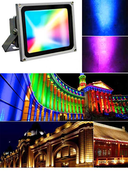 Прожектор RGB 150Вт